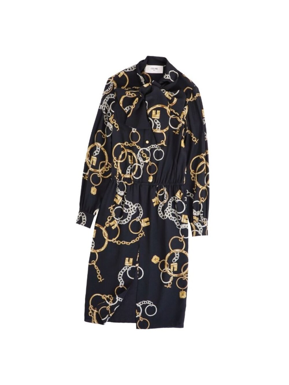 Celine Dress Bow Tie Scarf Laval